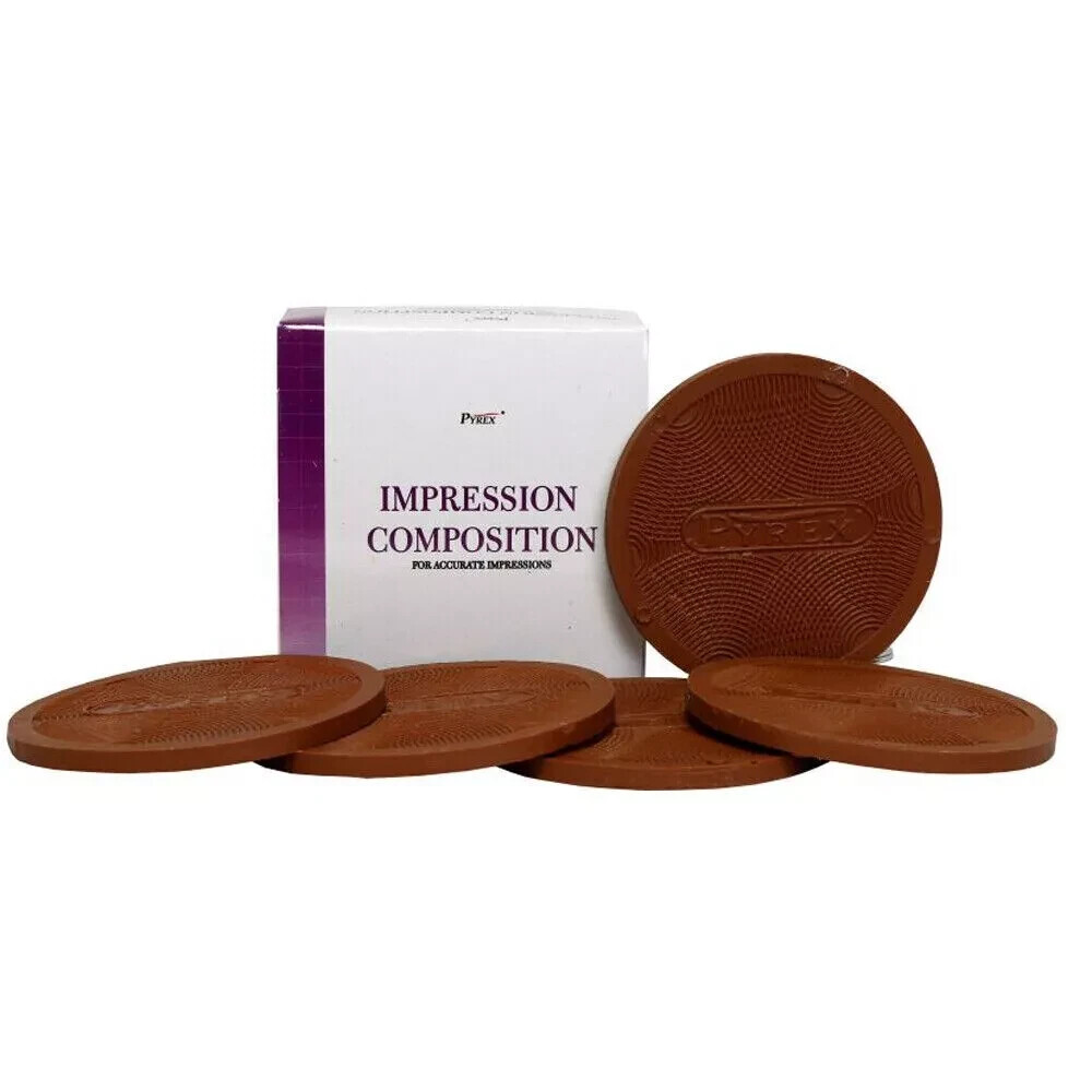 Pyrax Impression Composition Impression Compound Box Of 5 Dental Material