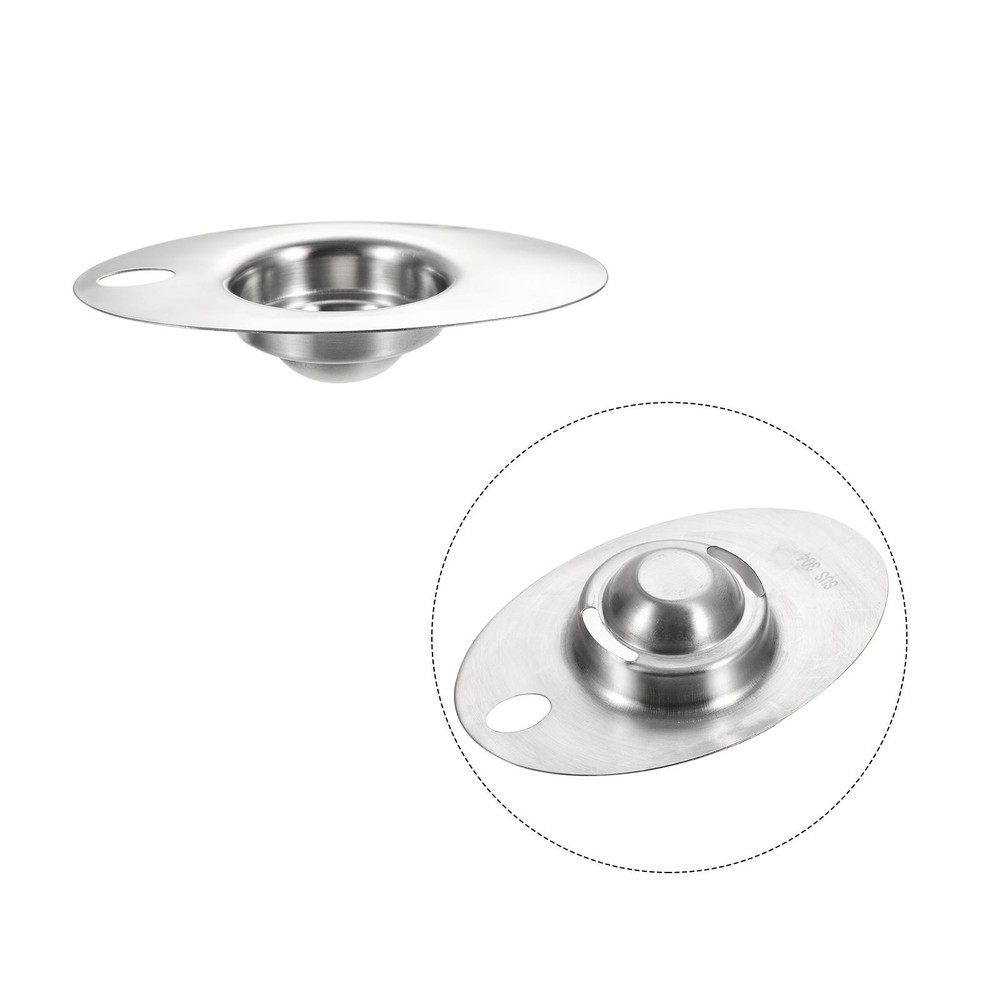 Egg Separator Stainless Steel Egg Yolk Separator Kitchen Baking Tool Egg Shape