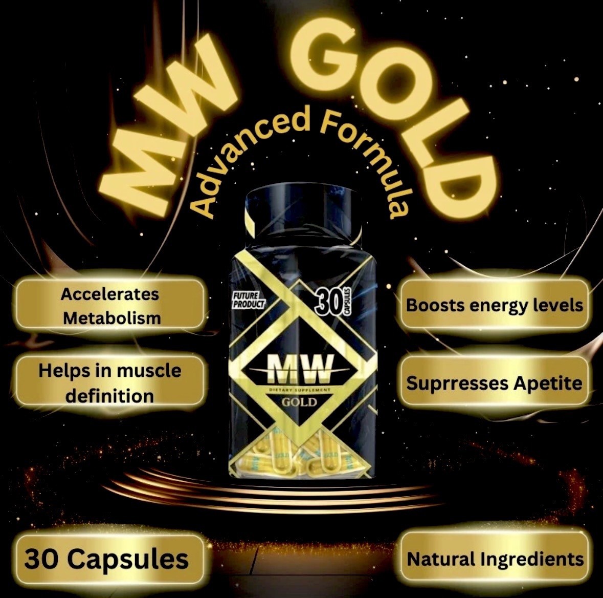 ✅🔥MW GOLD EDITION FORMULA AVANZADA Y MAS FUERTE /FAT BURNER MAXIMUM STRENGTH✅🔥