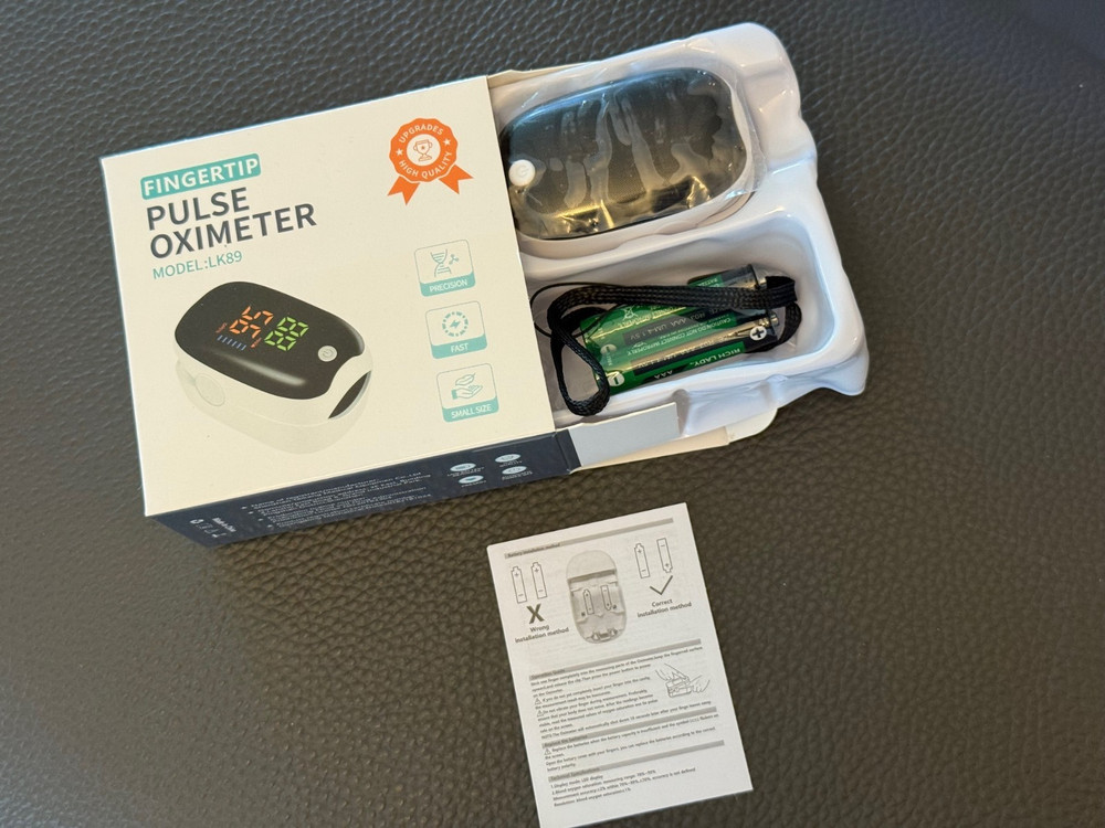 Pulse Oximeter -Finger Tip - Model LK 89