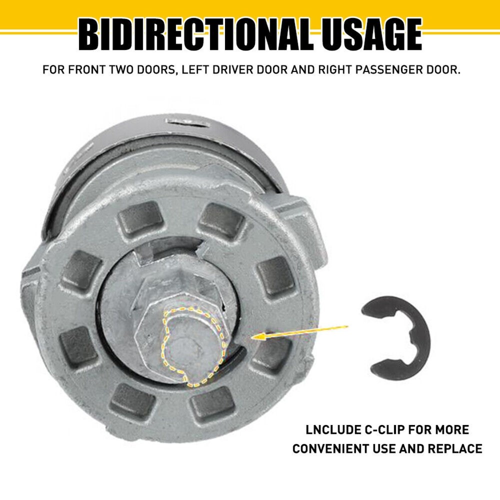 7C3Z1521990A For Ford Doors or Tailgate Key Lock Cylinder With 2 Keys Set