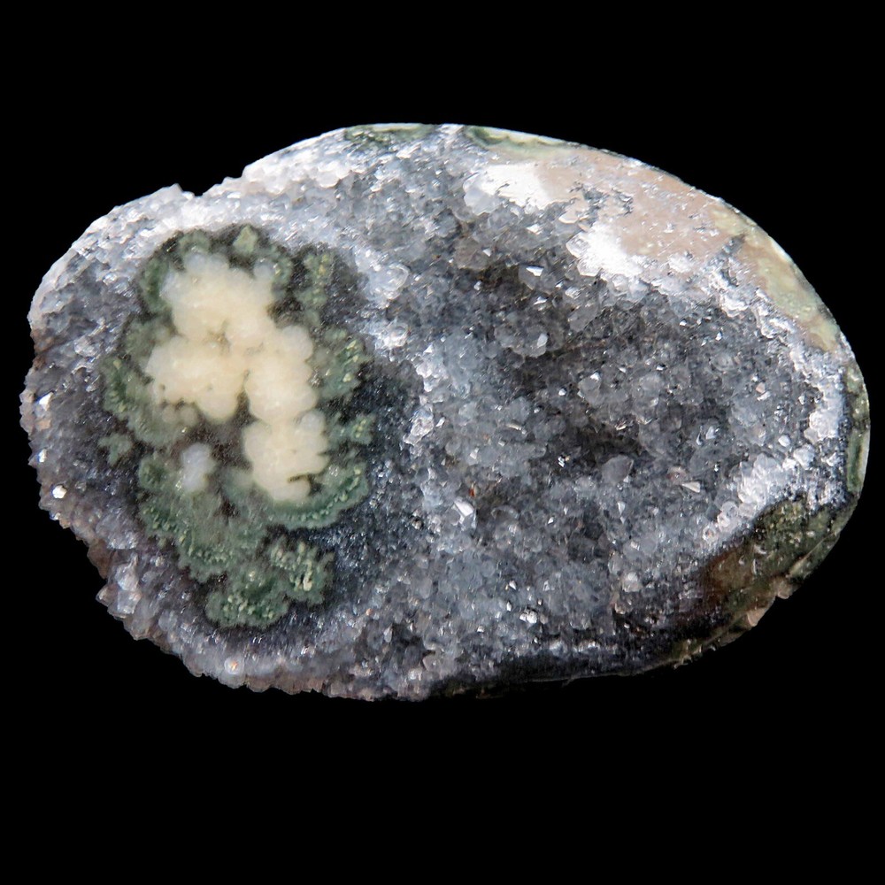 Freeform Druzy Stalactite Agate Cabochon   U807