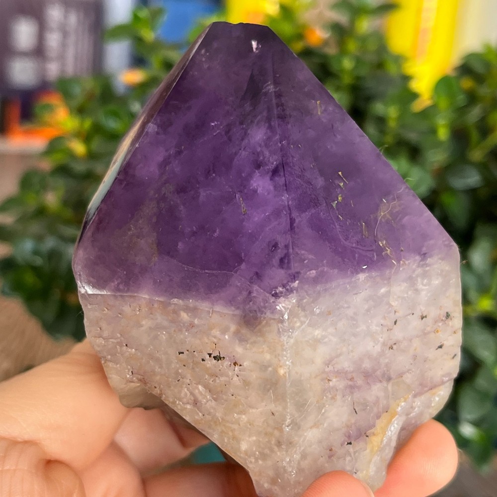 467g Natural Amethyst geode quartz clustercrystal specimen Healing