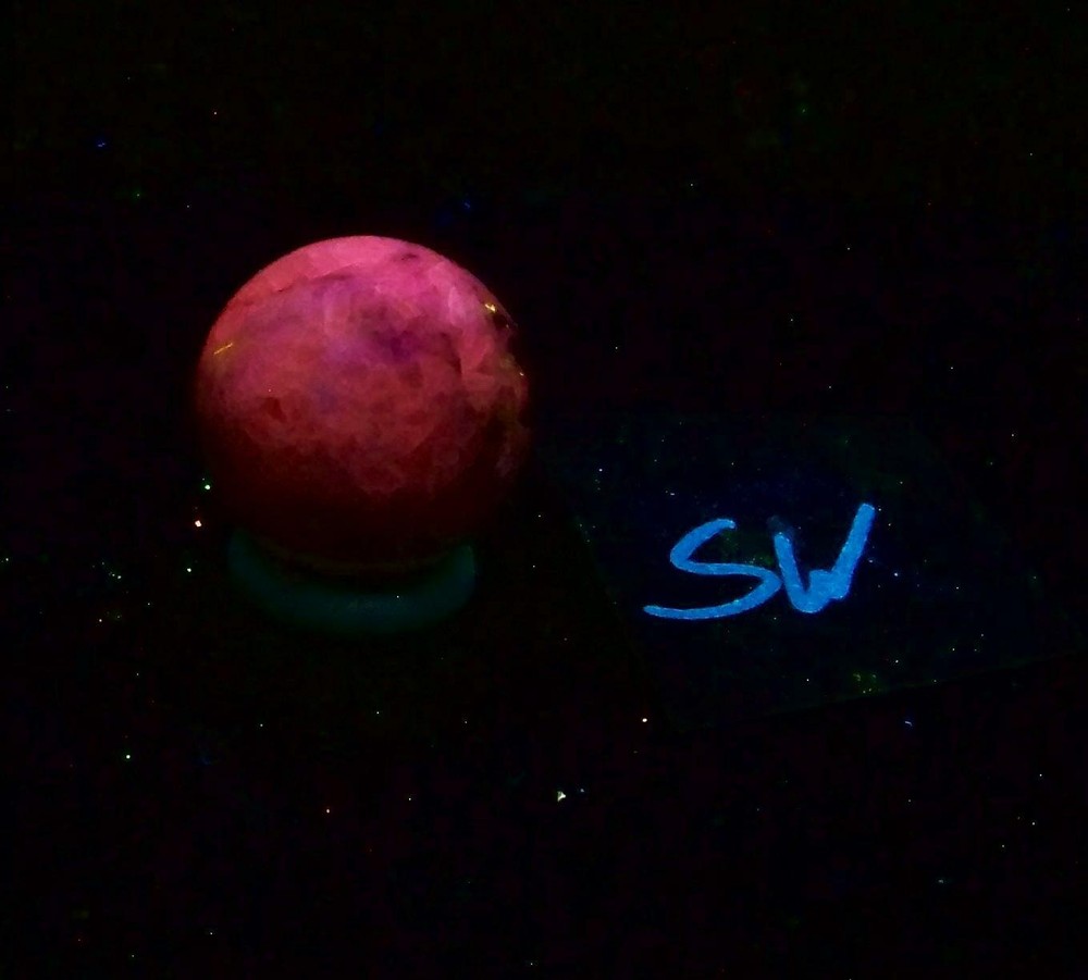 Fluorescent CA Calcite 29mm Collection Sphere 5043