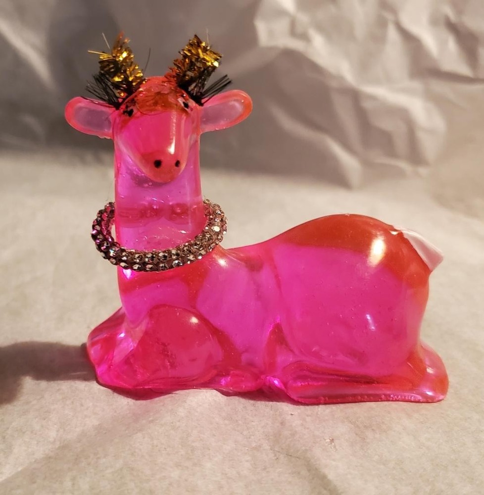 Hand crafted Pink Deer