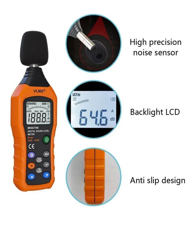 VL6708 - Digital Sound Level Meter