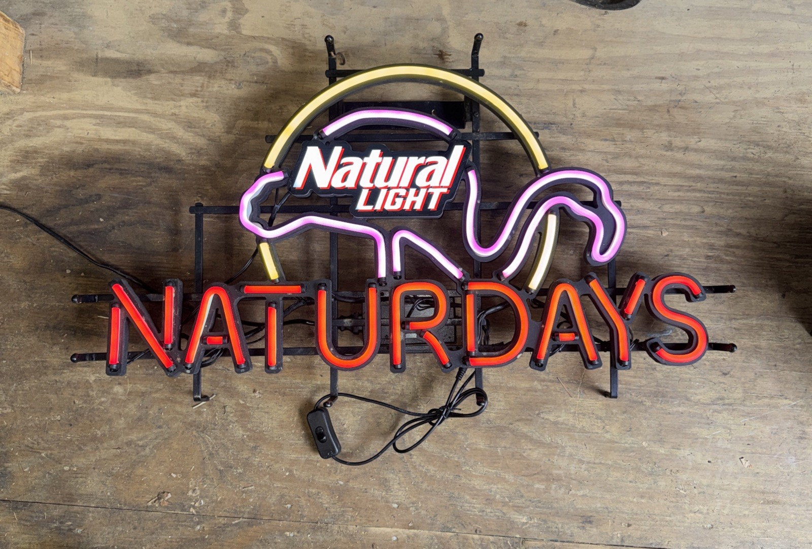 Natural Light Naturdays Neon Bar Sign