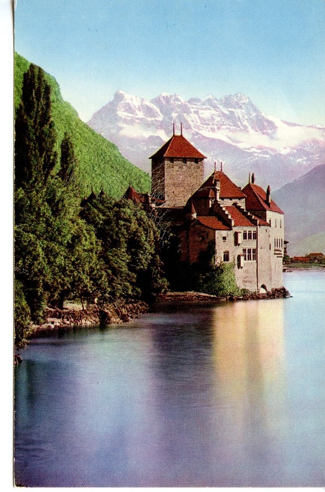 SWITZERLAND - CHILLON CASTLE  -  PC155