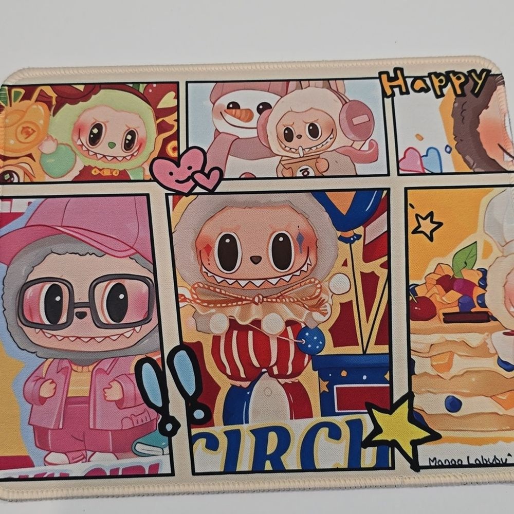 Colorful Cartoon Mouse Pad NWOT