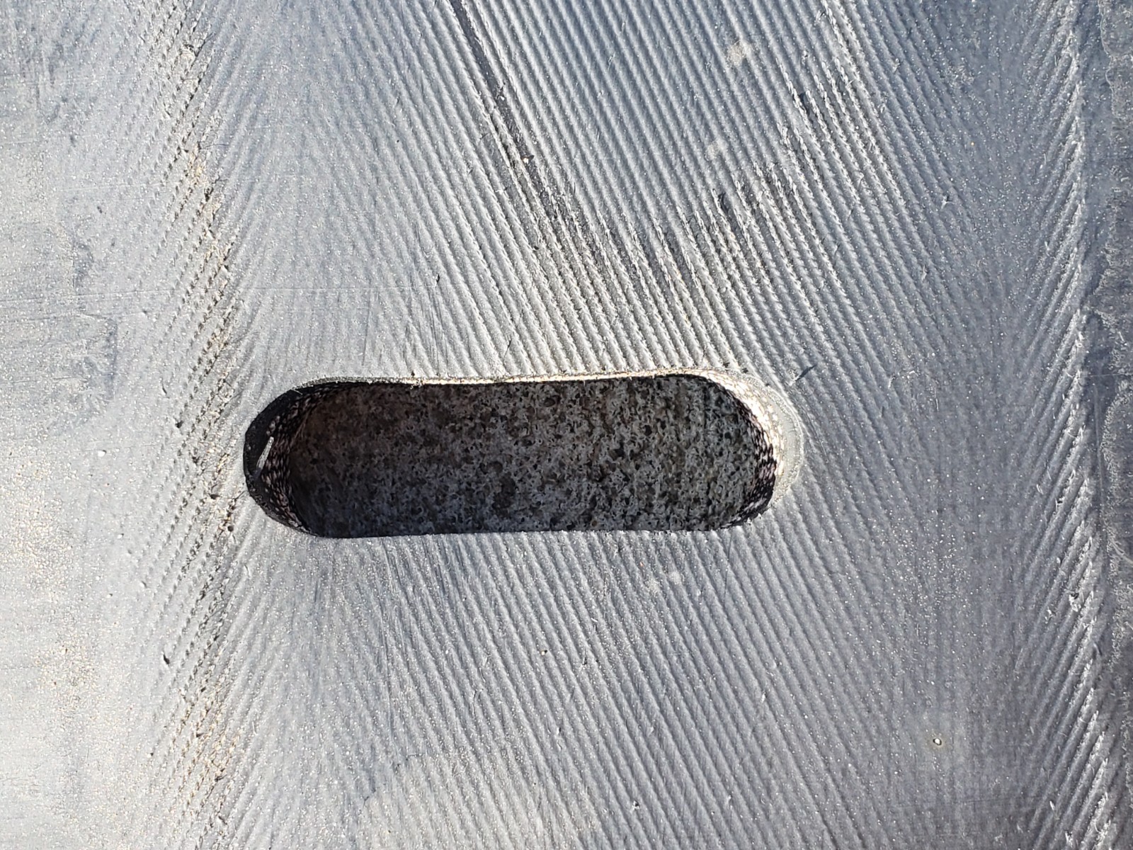 1 X 6" RUBBER EDGE FOR 6FT SNOW PUSHER, SNOW PLOW RUBBER, PROTECH - 67.75"