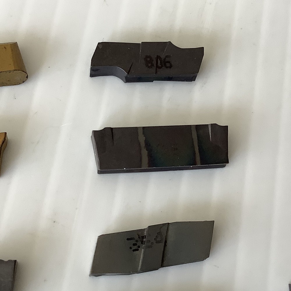 Carbide Inserts 16 Pcs Mixed Brands and Sizes