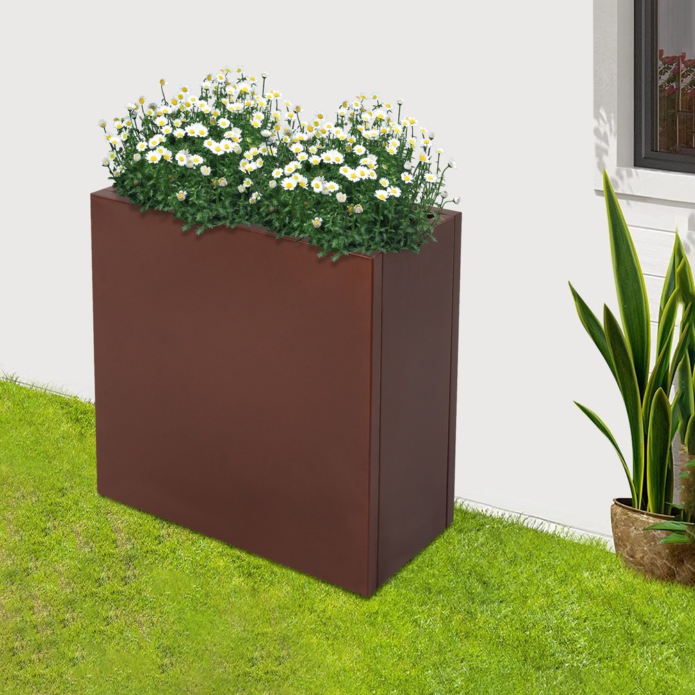 Planter Box, Rectangular Planter Box, Planter Box for Deck, Patio