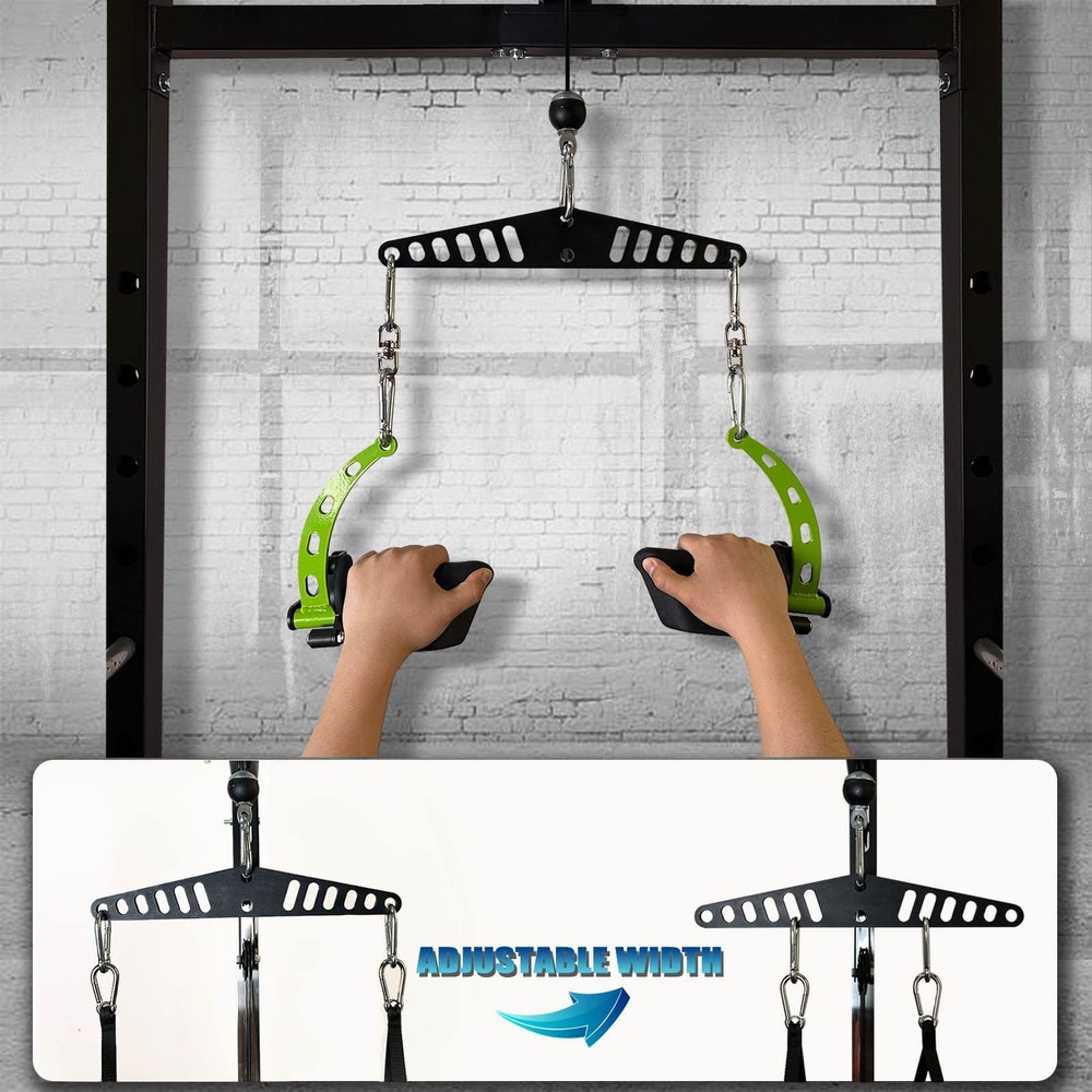 LAT Pull Down Bar for Home Gym LAT Pulldown Attachments for Pulley System Cable