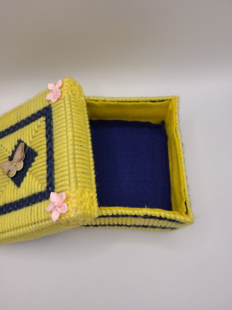 Vintage 1960s Handmade Storage Box