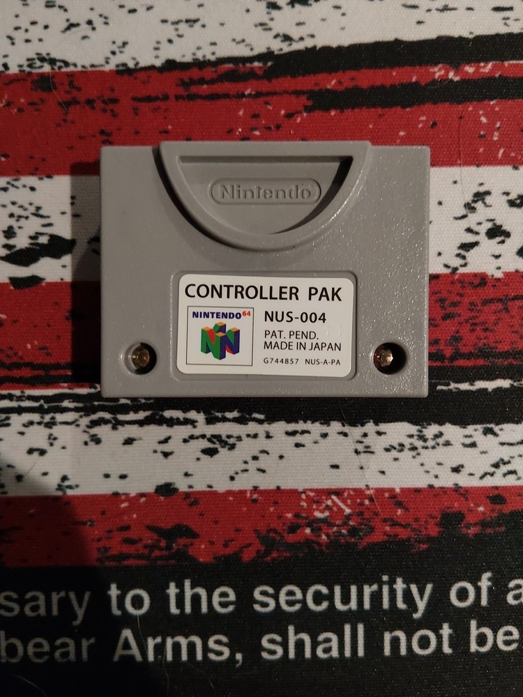 Untested Nintendo 64 Conroller Paks/memory Cards