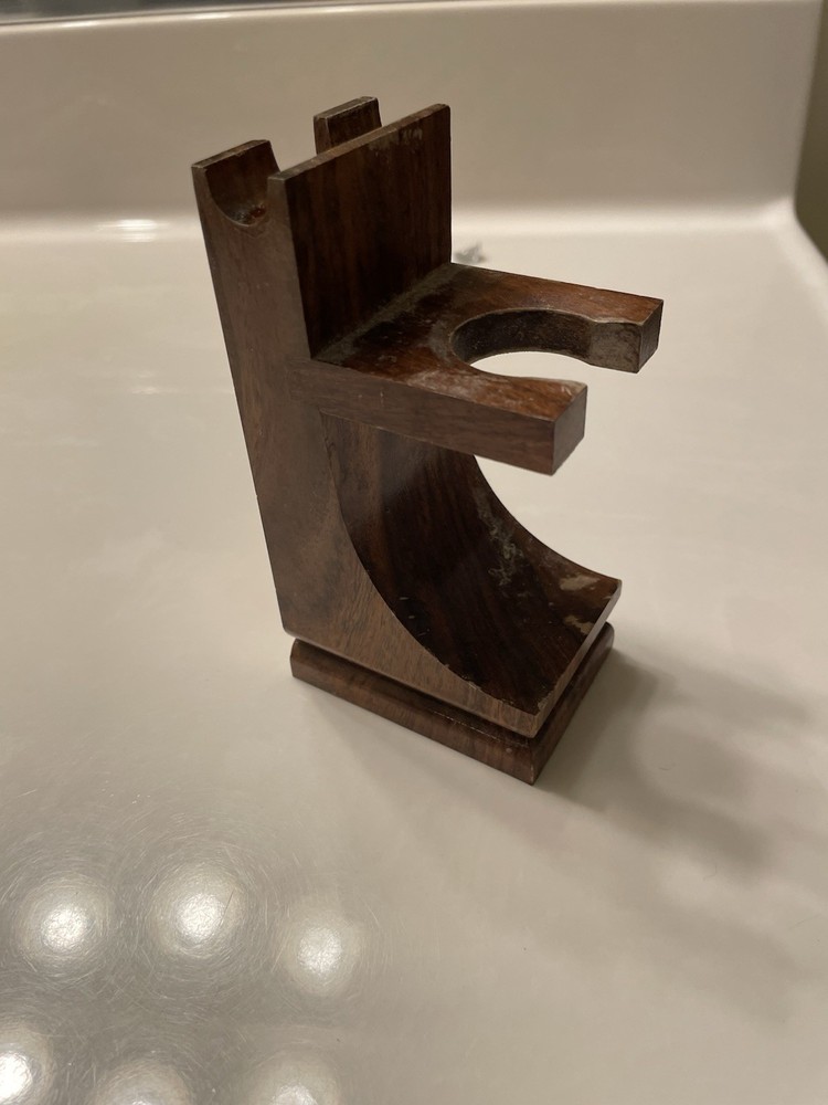 Marble Shaving Bowl, Razor/Brush Stands Set
