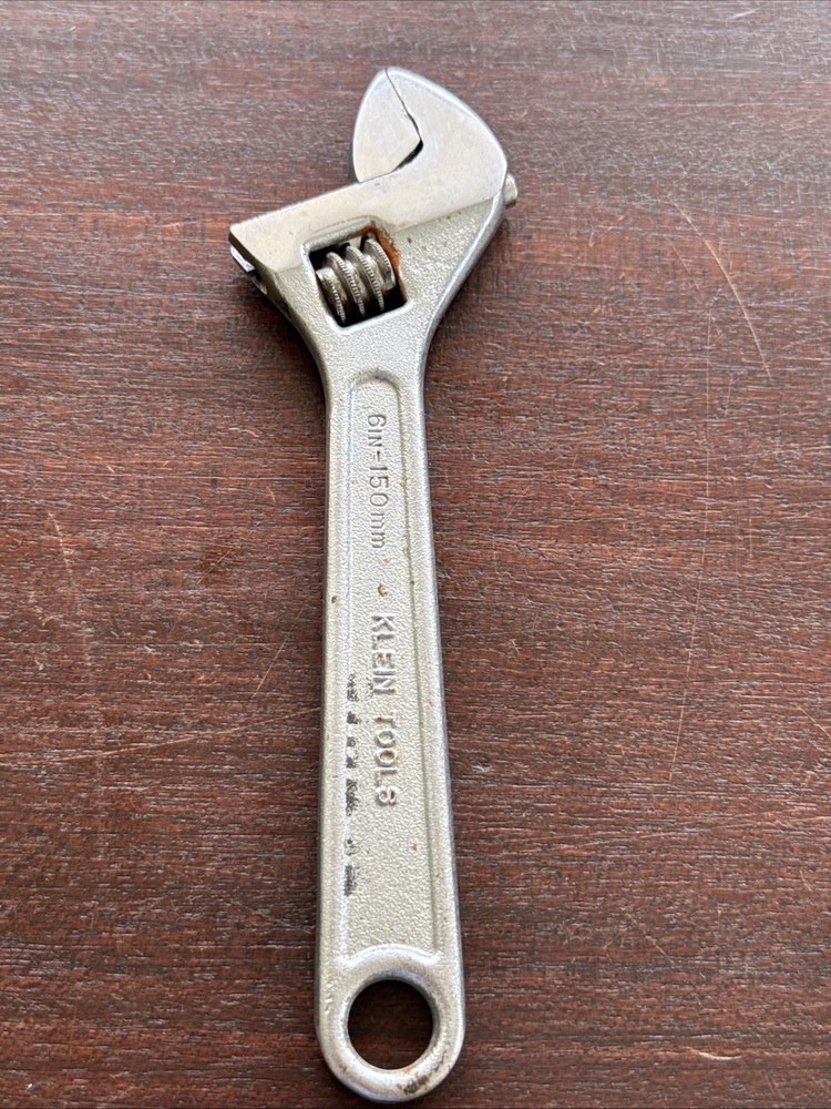 Klein Tools #500-6 Adjustable Wrench 6"