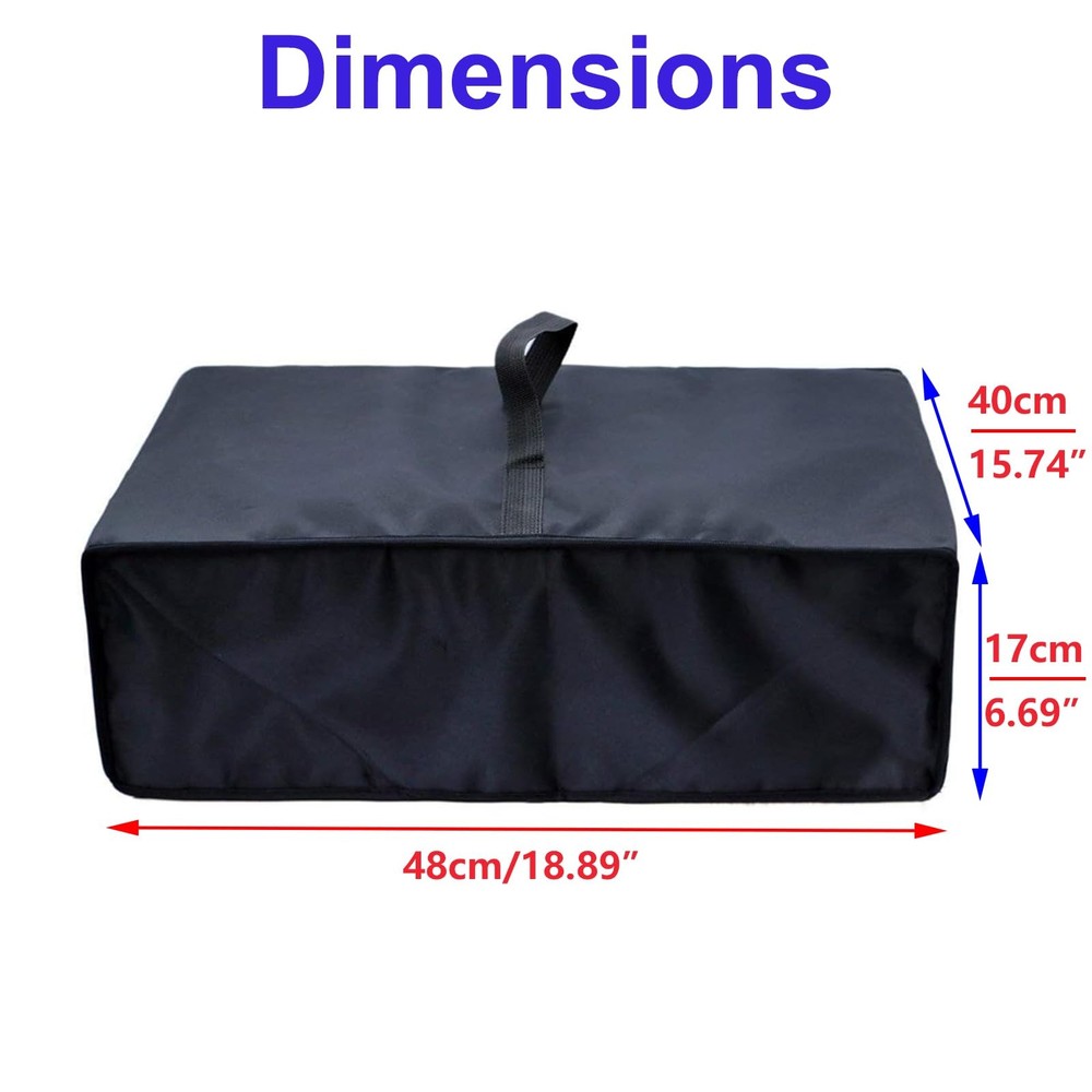 Turntable Dust Cover, Vinyl Record Player Protector, Waterproof Scratch-resis...