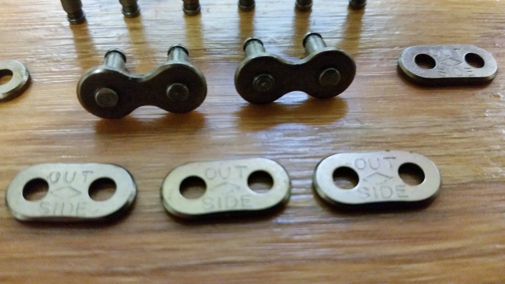 DIAMOND SKIP TOOTH SNAP MASTER LINKS PRE WAR CHAIN NOS