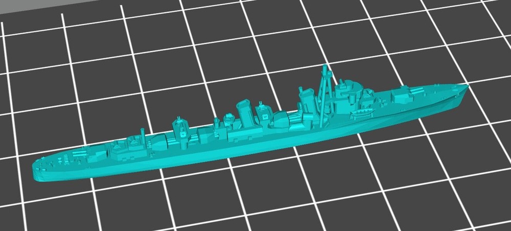 1:700 IJN Akatsuki class Destroyer