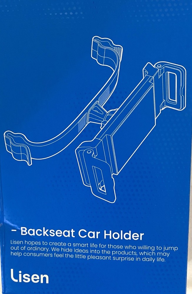 LISEN Tablet iPad Headrest Mount Black