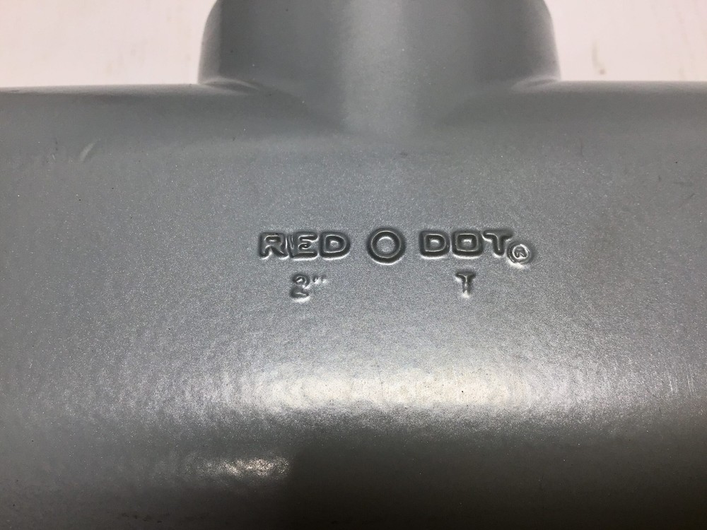Red Dot AT-6 Conduit Body 2" T Style Threaded