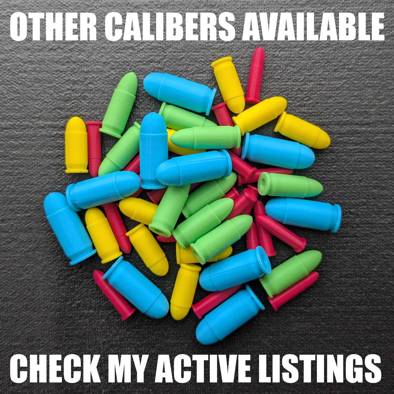 9mm Snap Caps (32pack) - Dry Fire Safety Training Dummy Rounds *USA