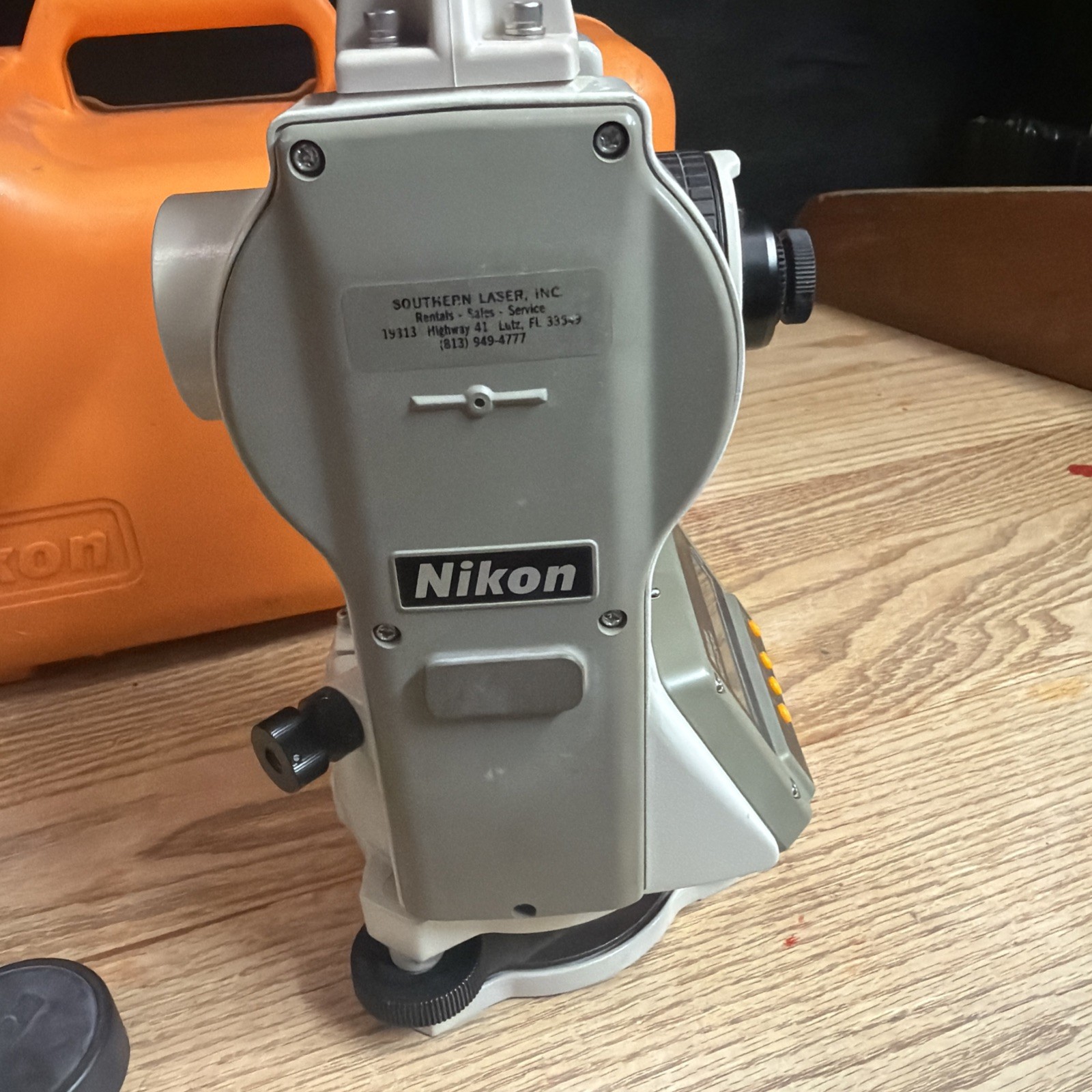 NIKON NE-20S Digital Electronic Theodolite Transit - Turns On - Untested