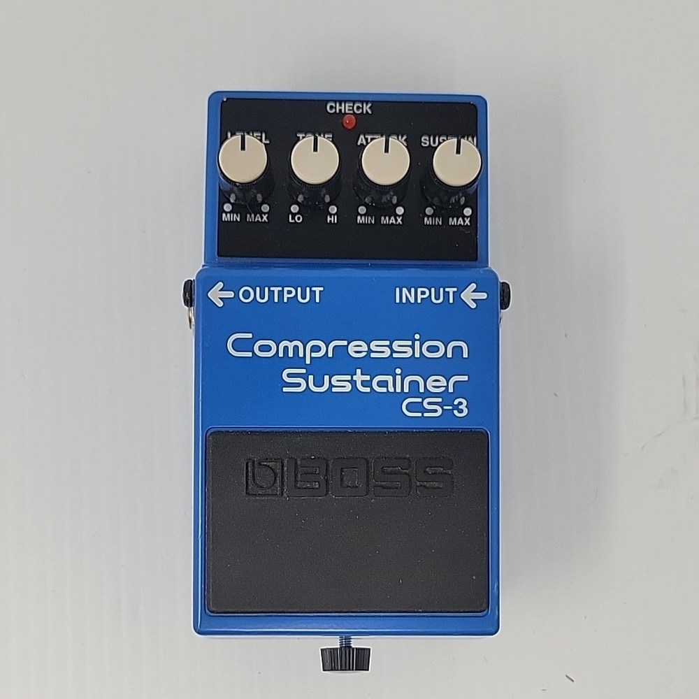 Boss CS-3 Compressor, Compression Sustainer Guitar Effect Pedal