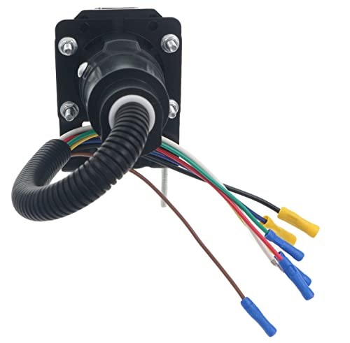 7 Wire to 7 Way RV Trailer Light Custom Plug Wire Harness Electrical Quick