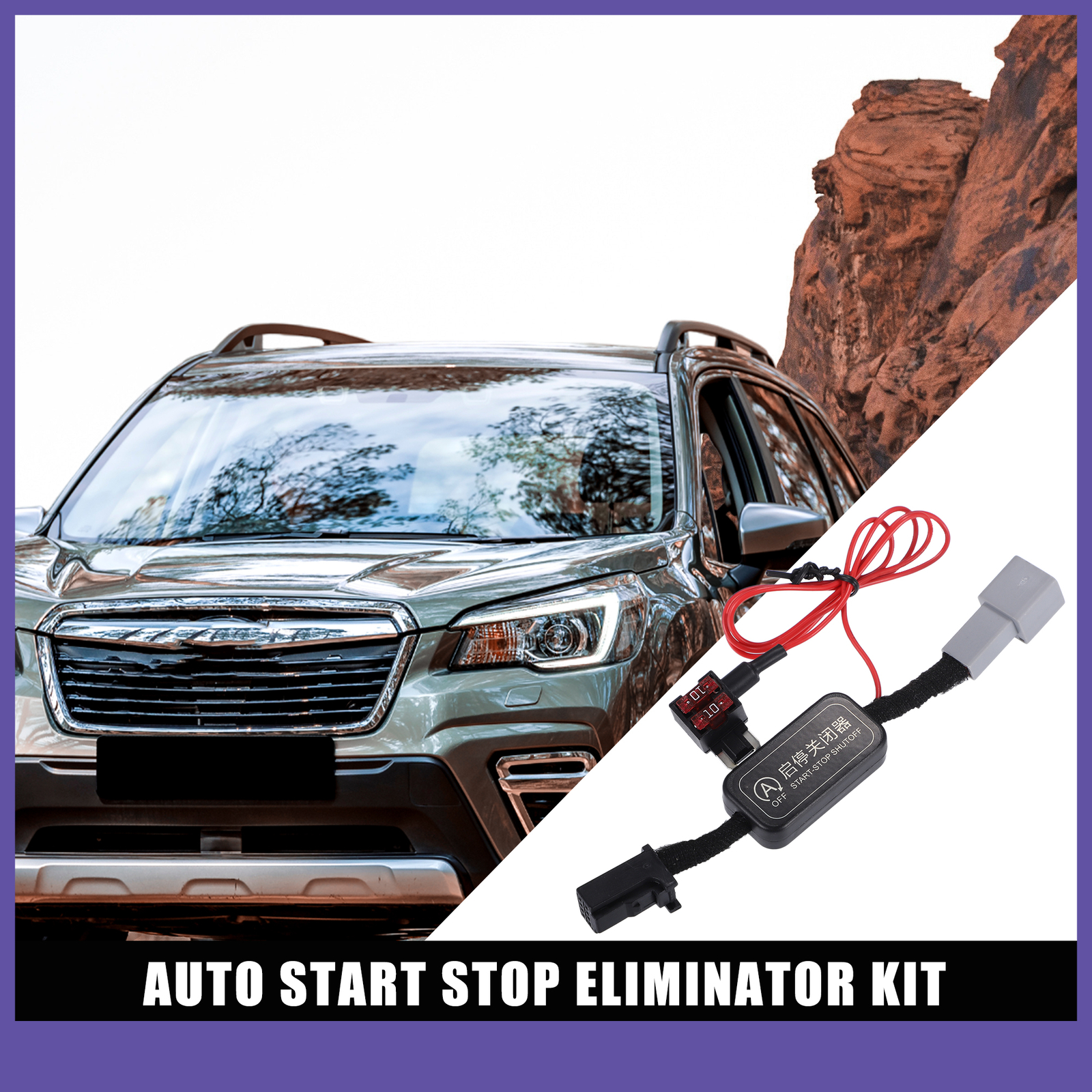 Auto Start Stop A-Off Cable ONE Custom For Subaru Forester Crosstrek 2019-2023