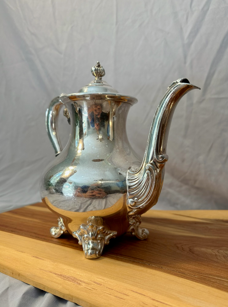 Reed & Barton 3pc Silver Plated Tea Set, REGENT 5600, Rare Find