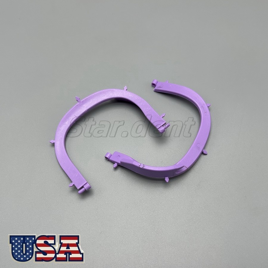 10PCS Dental Foldable Frame Plastic Rubber Dam Sheets Bracket Dental Operation