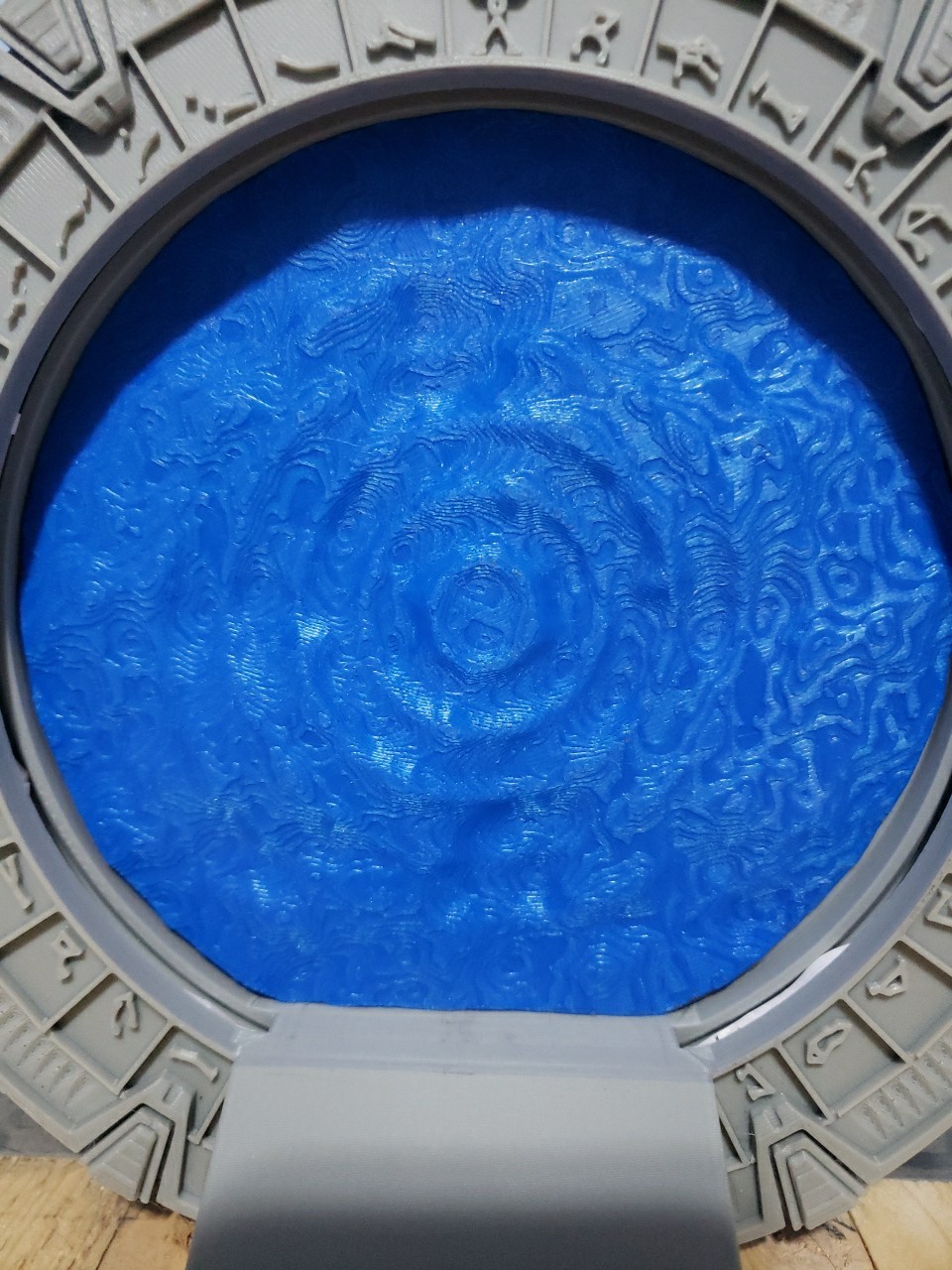 3D Printed 8.25" Stargate LED Decor - SG1 - Scifi - Novelty - Free Shipping -