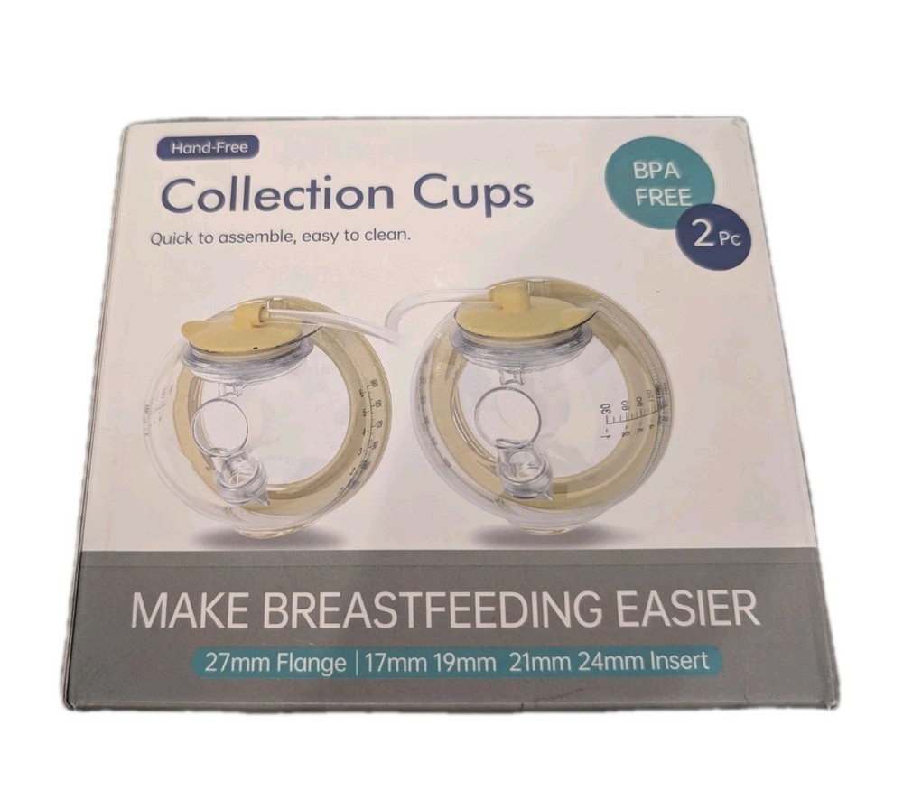 Pump Mom Hands Free Collection Cups 2 PC