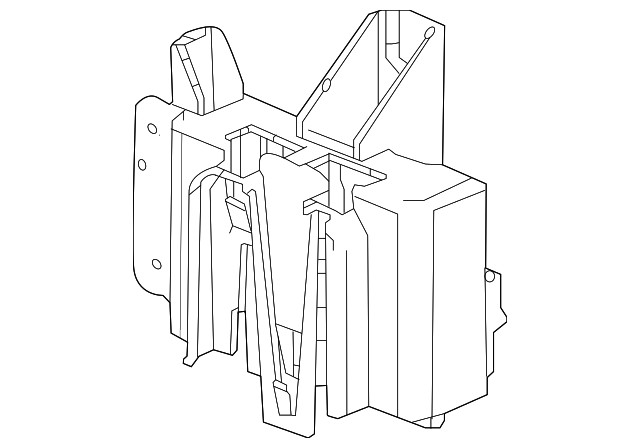 Genuine GM Control Module Bracket 84875787