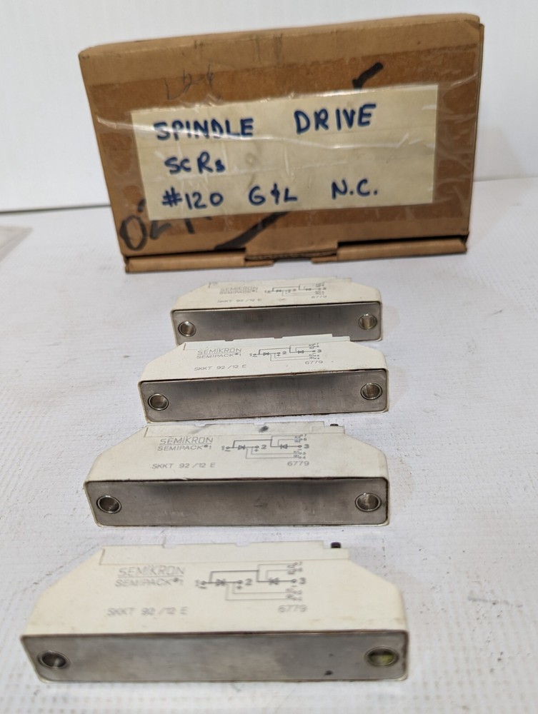 Semikron SKKT 92/12E Semipack Thyristor Module - Free Shipping