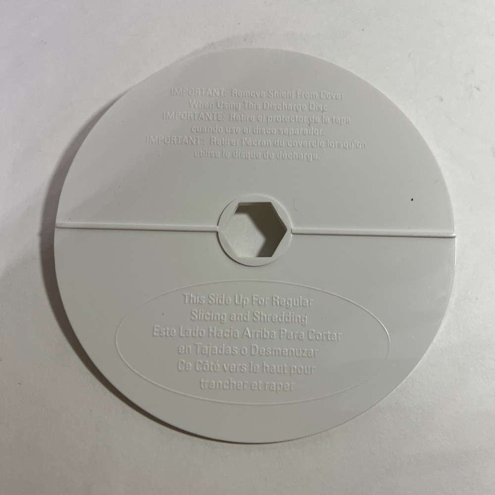 Black & Decker Quick N Easy FP1450 Food Processor Replacement Disc Slinger ONLY