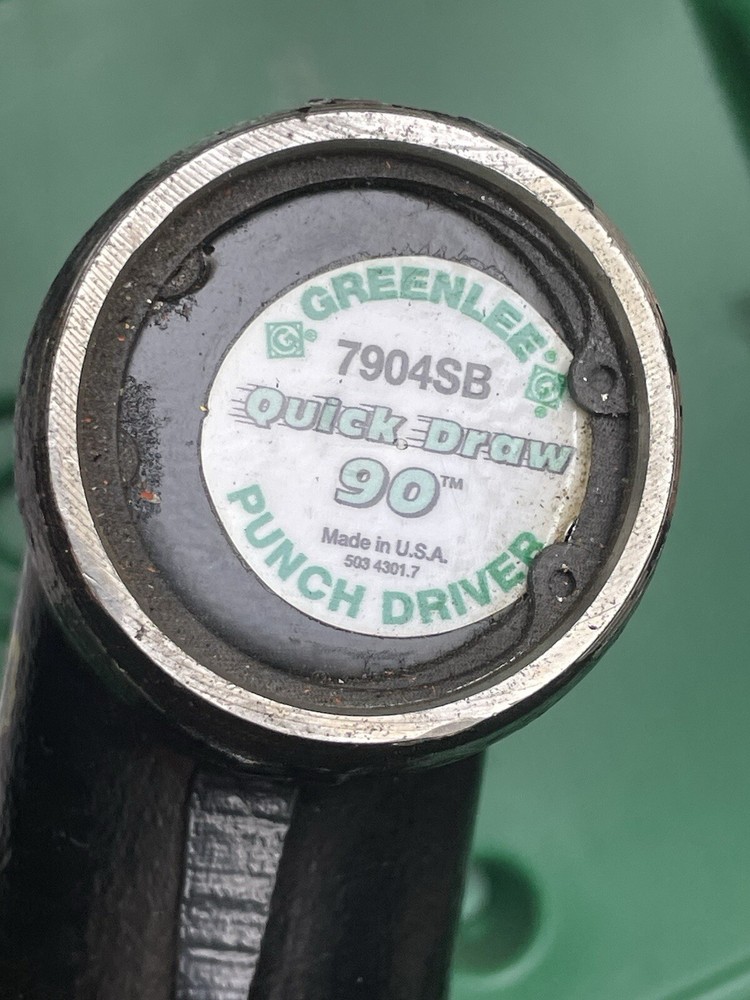 Greenlee 7904SB Hydraulic Quick Draw Punch Driver Set