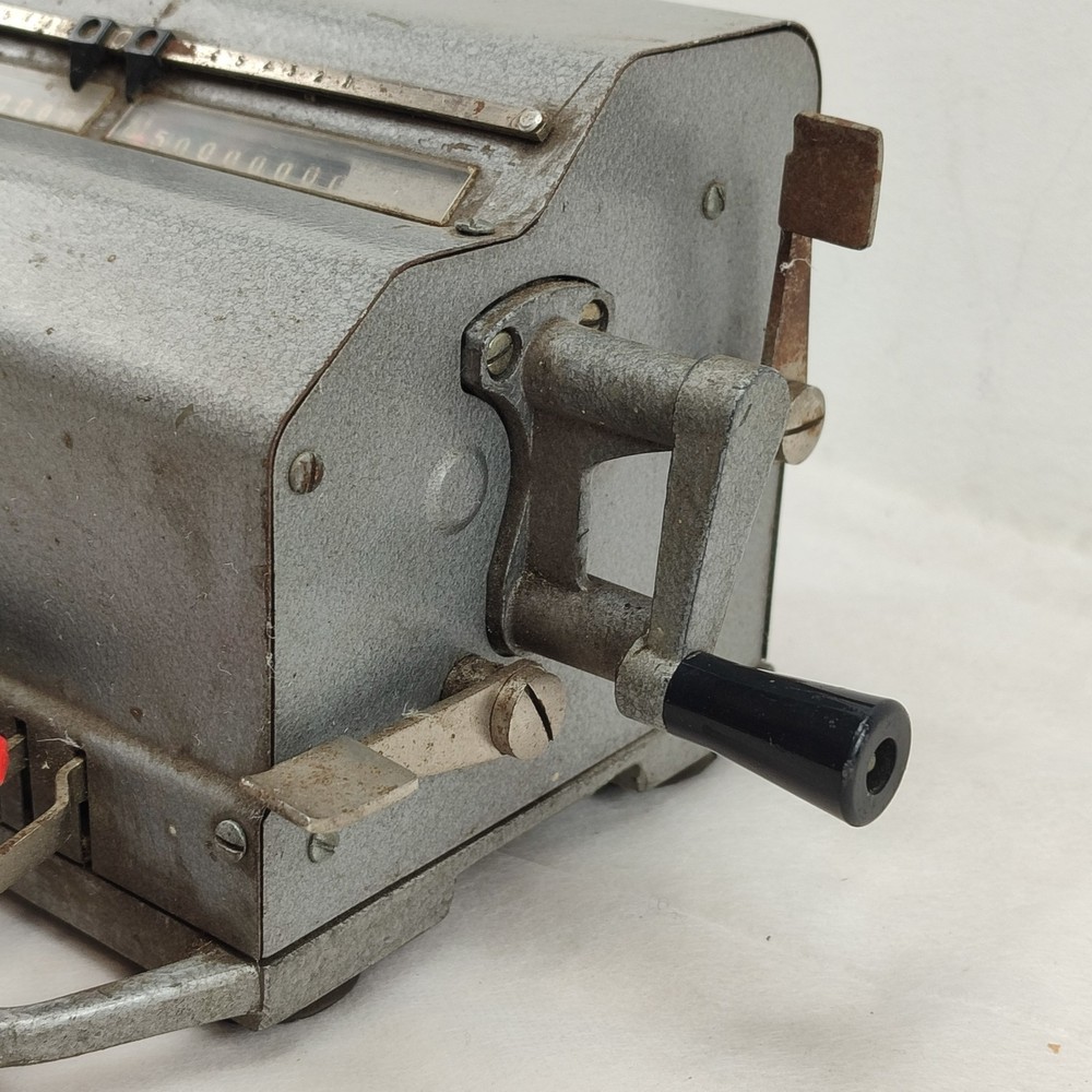 Vintage Retro Russian Soviet Arithmometer Adding Machine Calculator VK-1 1972's