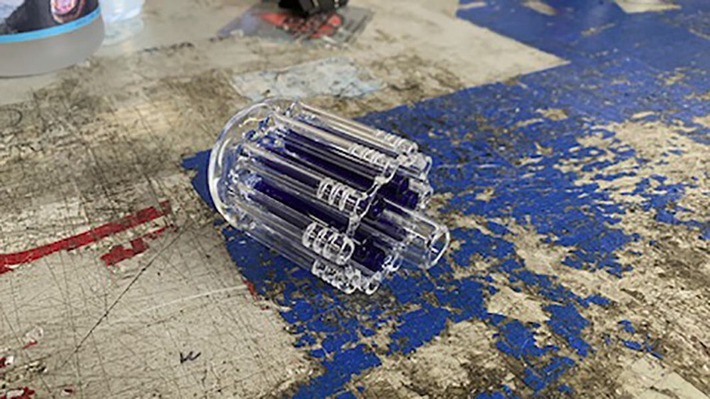 6-Arm Blue Aerator (Fits 65mm)