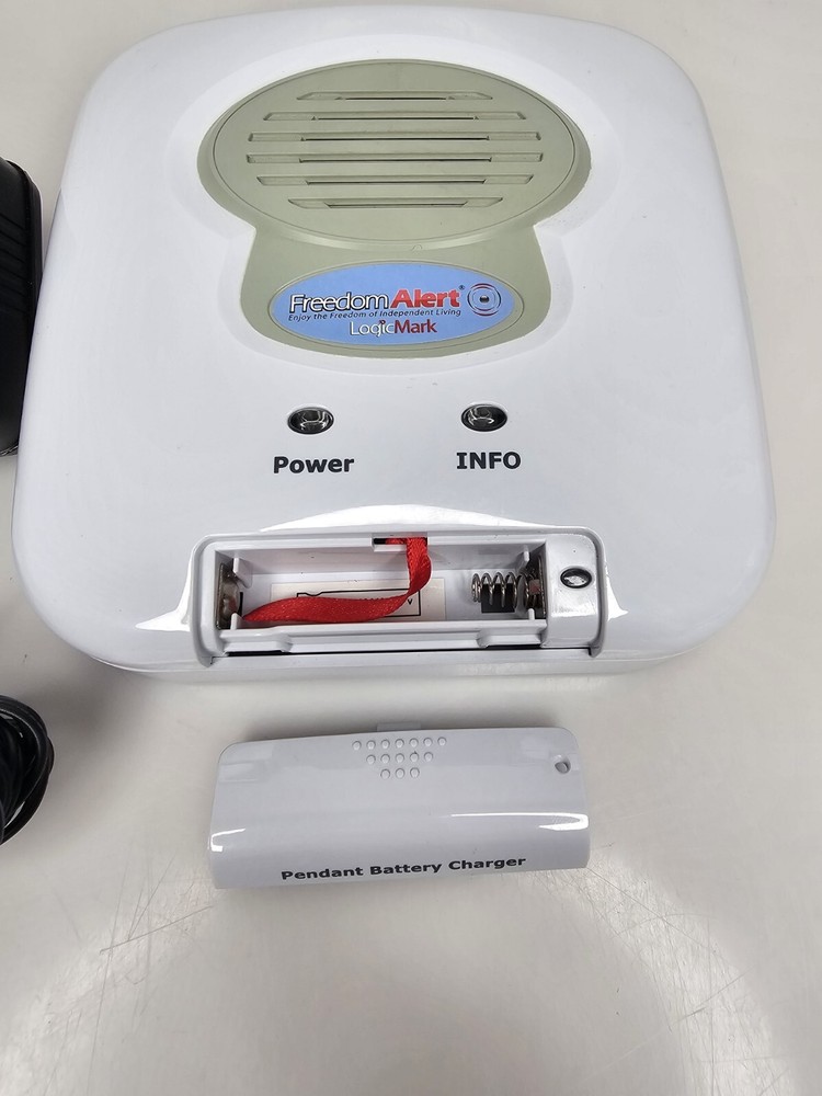 Replacement Freedom Alert Voice Emergency Base Station & AC Adapter ONLY