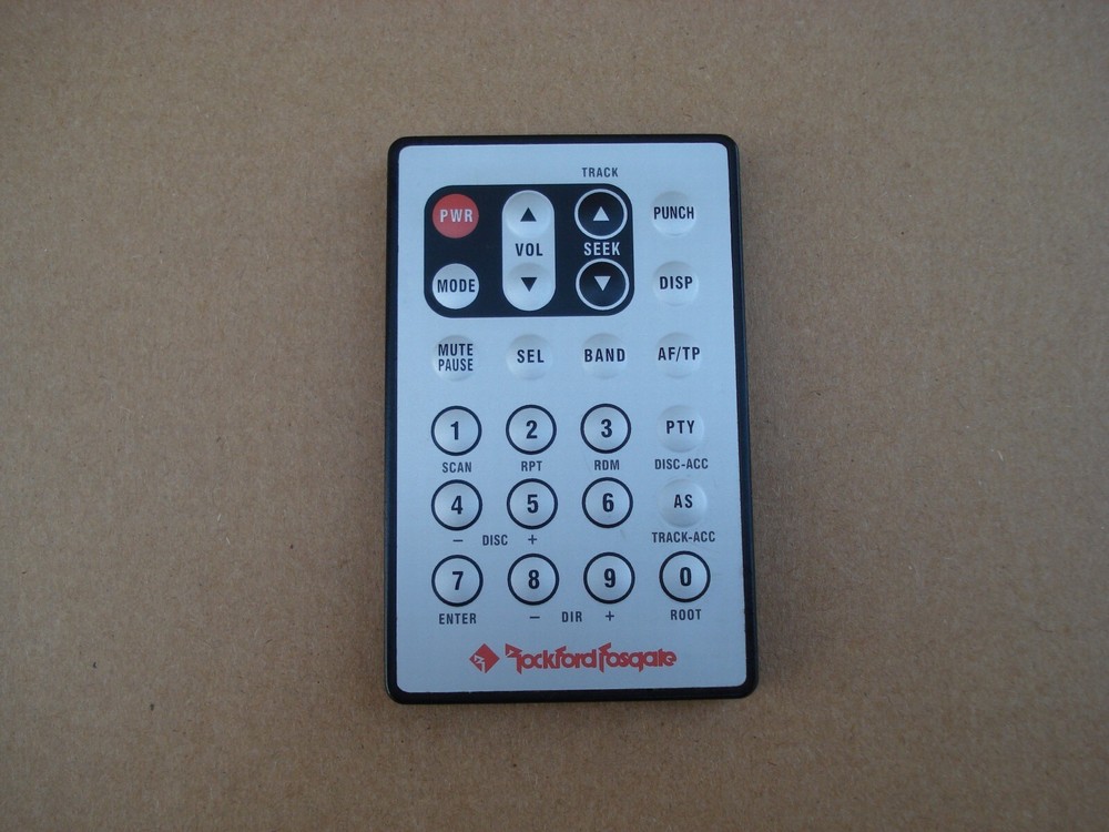 Genuine  Rockford Fosgate Remote CD Changer Control Unit Car Audio System