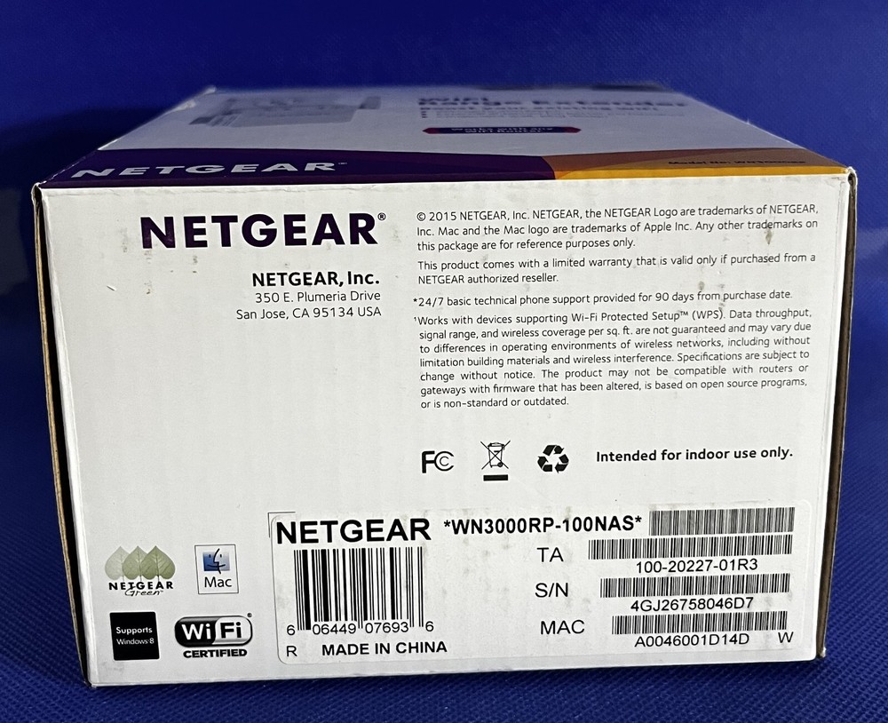 NETGEAR - WN3000RP – Universal WiFi Range Extender
