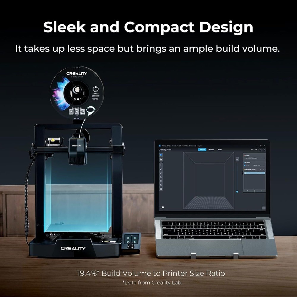 Creality Ender 3 V3 SE 3D Printer with CR Touch Strain Sensor for Auto Leveling