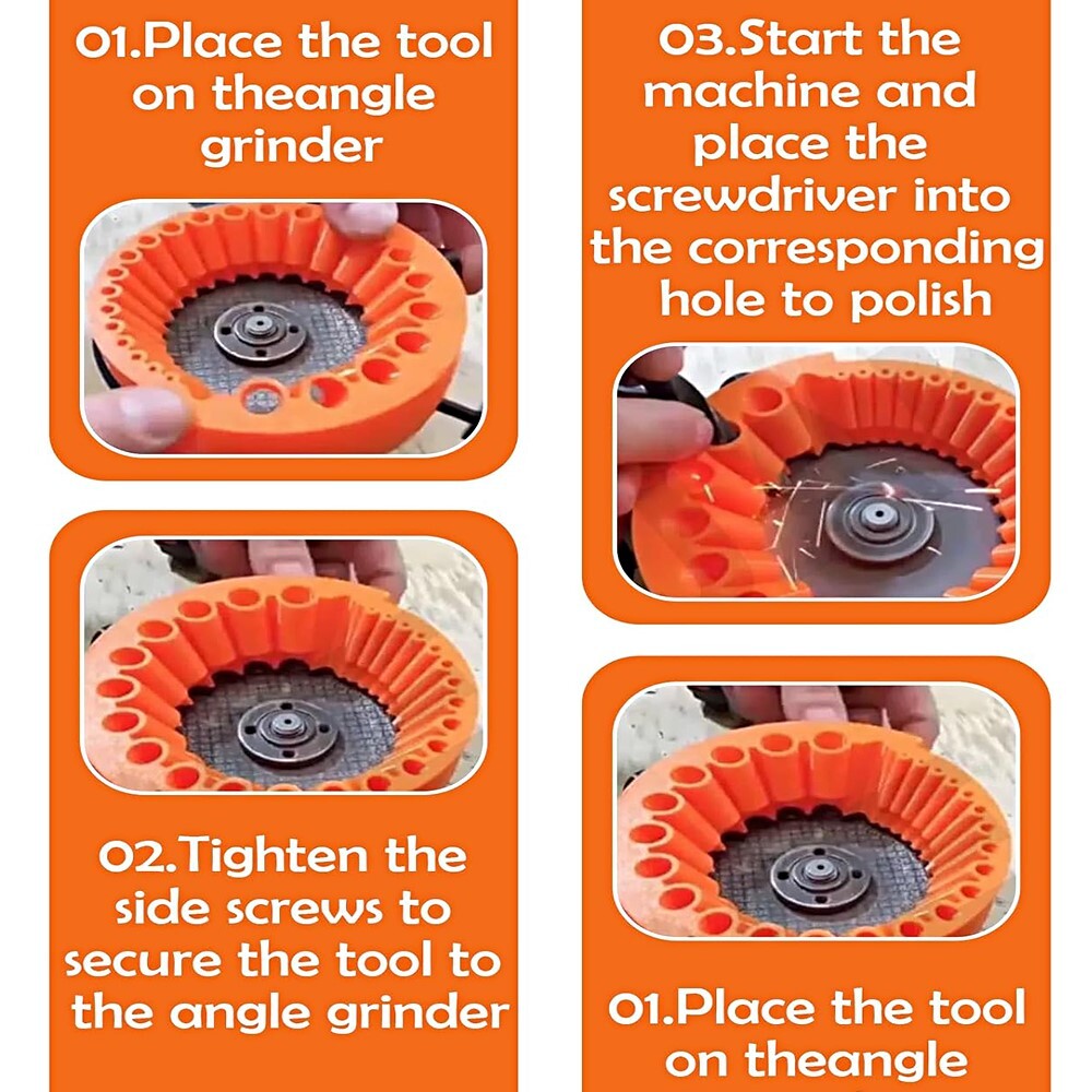 Premium Quality Flexible High-Performance 3D Printed Universal Grinder Sharpener