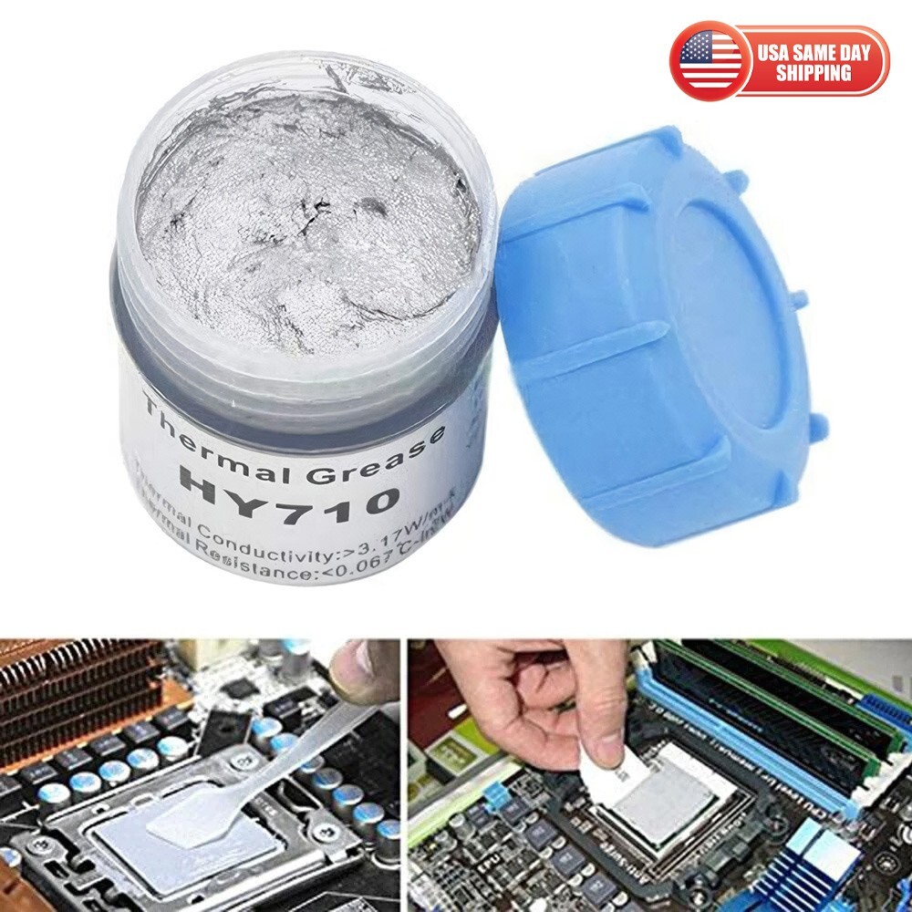 HY710 Silver Compound Thermal Conductive Grease Paste CPU GPU Chipset Cooling