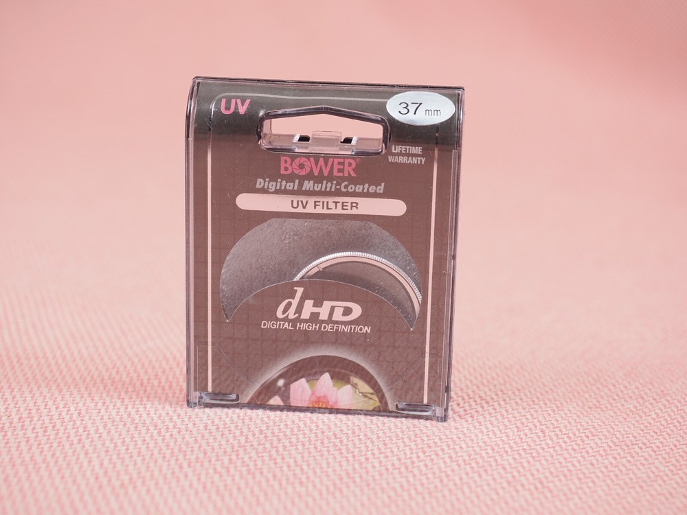 Bower Digital HD 37mm UV Lens Filter (Silver)