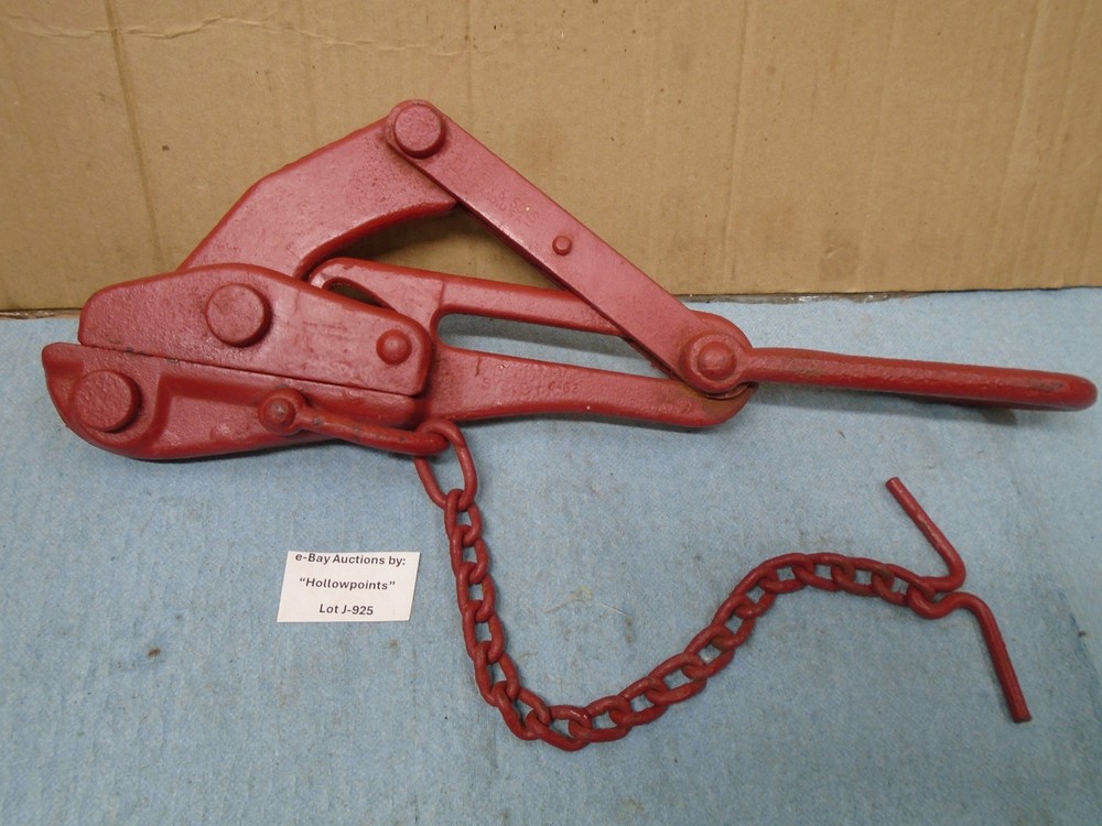 Klein vintage Bell System Wire Cable Puller Tool Unlnown model # or size J925