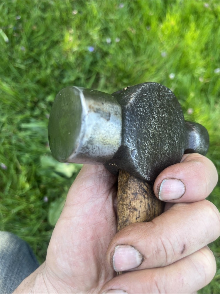 Vintage blacksmith Farriers clipping hammer